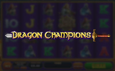 Panneau de jeu de machine à sous Playtech Dragon Champions sur Betsson Casino