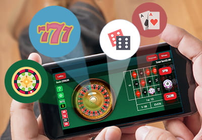 Application de casino sur un appareil mobile