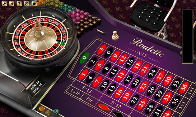 Table de roulette VIP du développeur iSoftBet au casino 777.